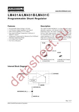 LM431ACZ datasheet  